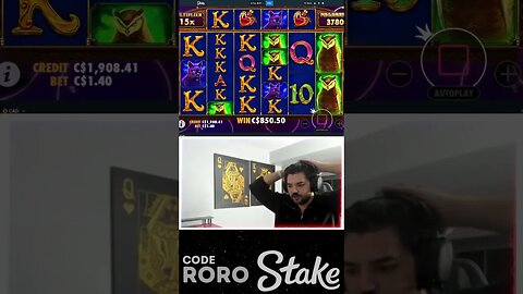 massive hit! 1000x! #stake #casino #shortsyoutube