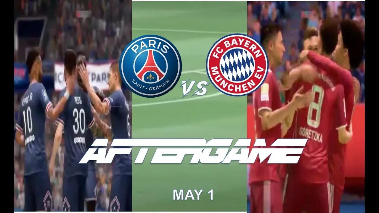 FIFA 22 | PSG VS FC BAYERN MÜNCHEN | AFTER GAME | TEAMS | PLAYSTATION GAMEPLAY | ONLINE / EN VIVO