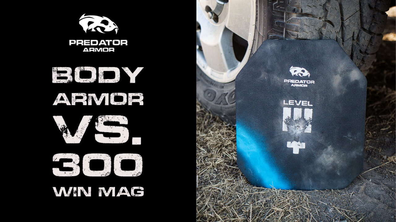 300 Win Mag vs Body Armor