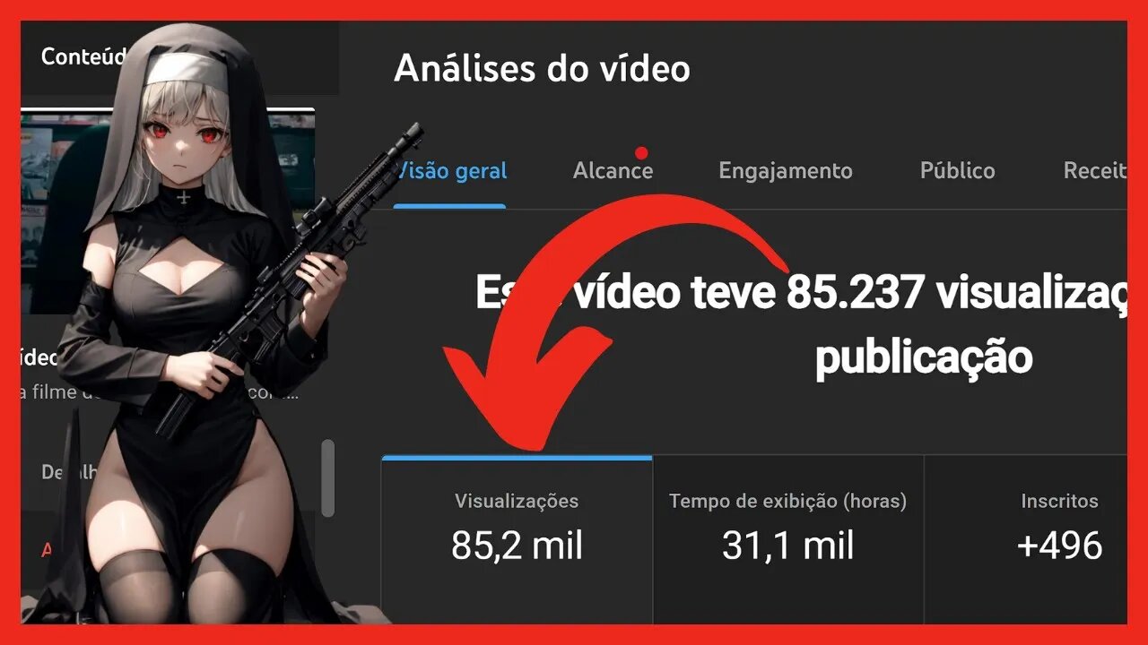 Eu avisei que o filme da freira ia viralizar, 4 mil horas rápido