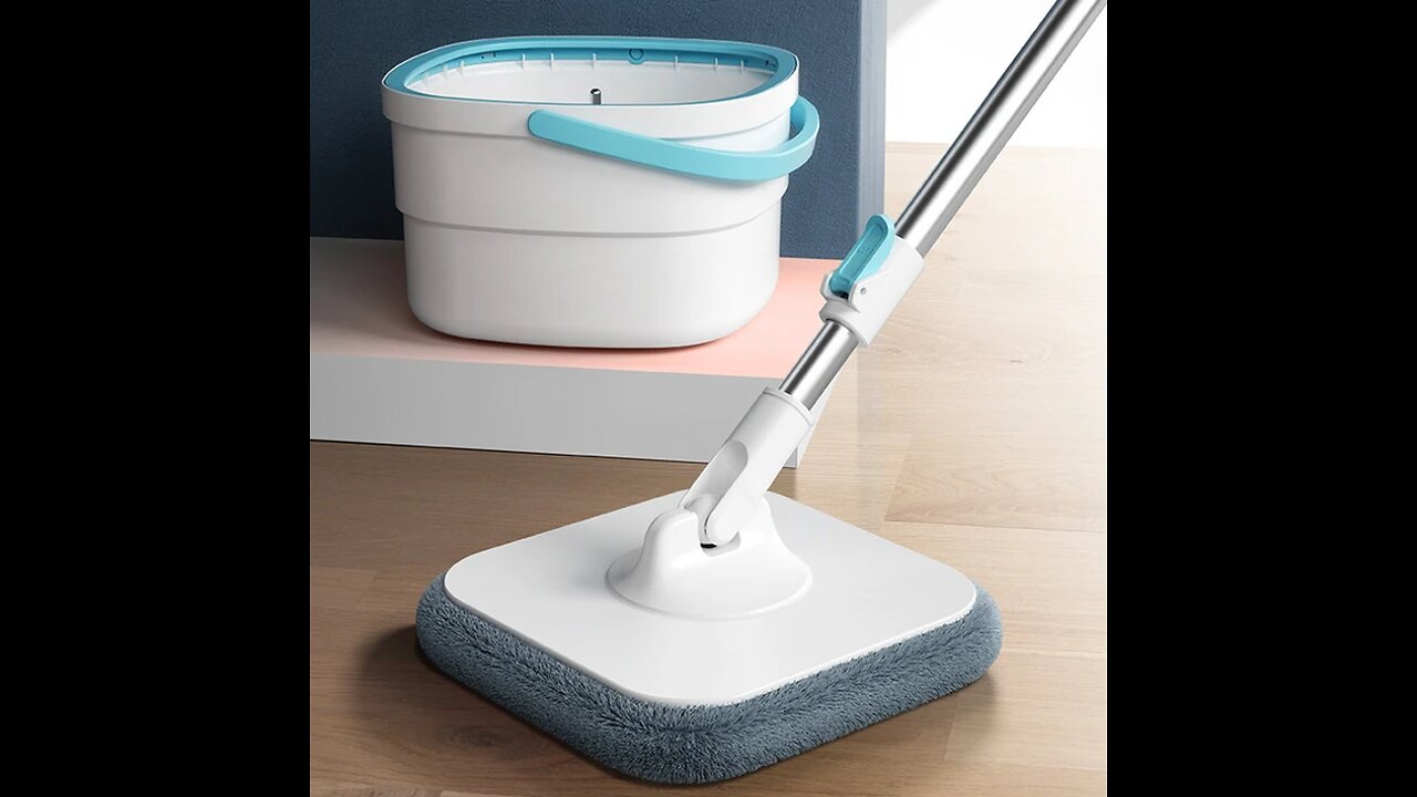 floor cleaning tools easy to drain Squeeze mop Household cleaning 360° spin home Floor mop cleaning