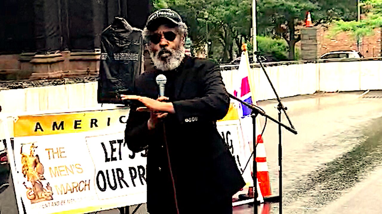 Walter Hoye || At The Men's March In Albany, New York || "Thank God Now" !!