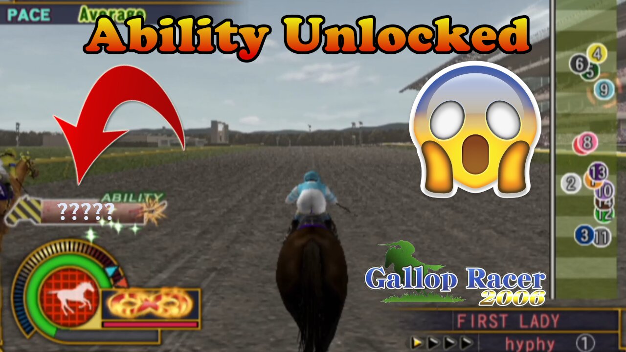 the third ability finally found - gallop racer 2006