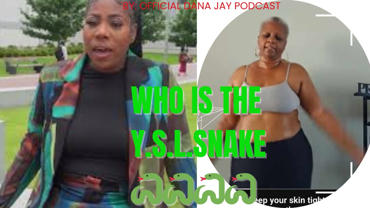 THE BIBLE LADY STRIKES AGAIN / THE YSL SNAKE, OH YEAH LET'STALK ABOUT IT SYLVIA.. JUMP INNN