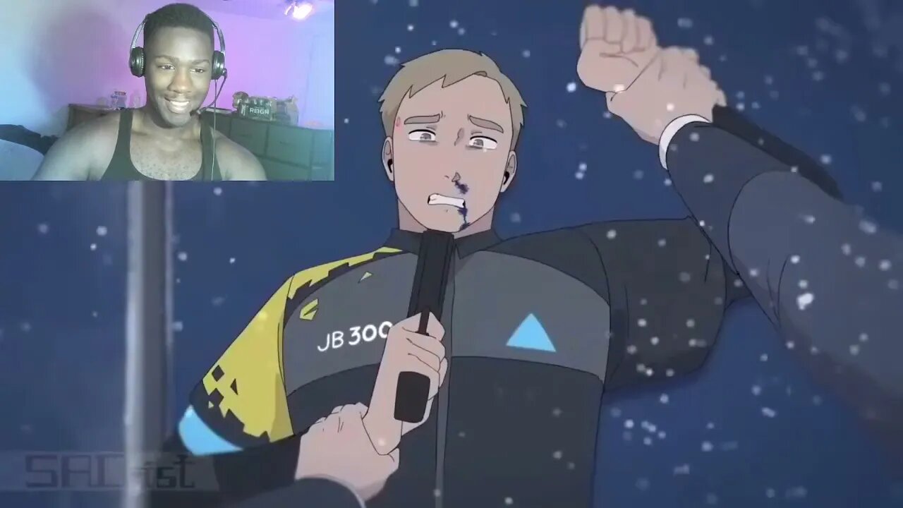 REACTION!!!If Detroit: Become Human was an anime...