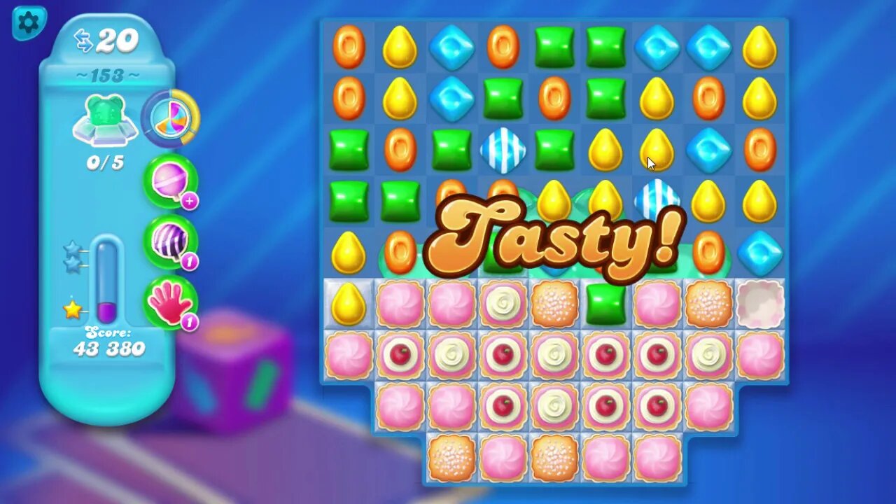 Candy Crush Soda Saga Level 153