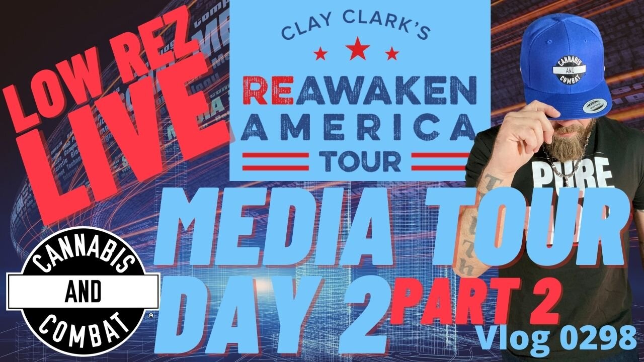 Media Tour Clay Clark ReAwaken America Tour Dallas Day 2 Part 2 Vlog 0298