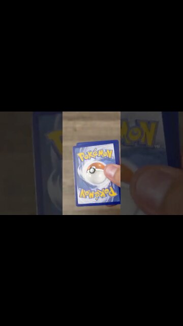 #SHORTS Unboxing a Random Pack of Pokemon Cards 152