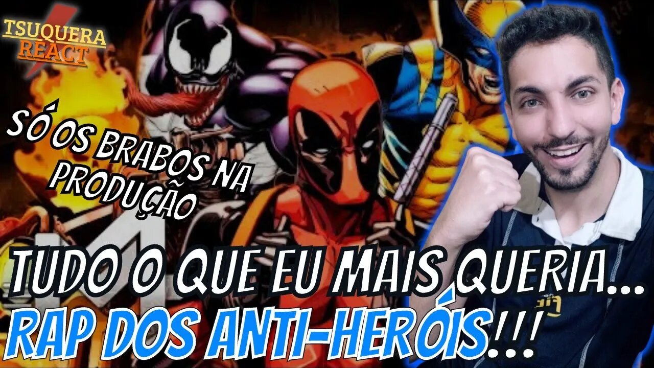 [M4RKIM SE SUPEROU 😱] REACT Anti-Heróis (Marvel Comics) - Do Meu Jeito | URT