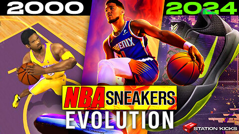 THE EVOLUTION OF SNEAKERS IN NBA VIDEO GAMES (1980 - 2024)