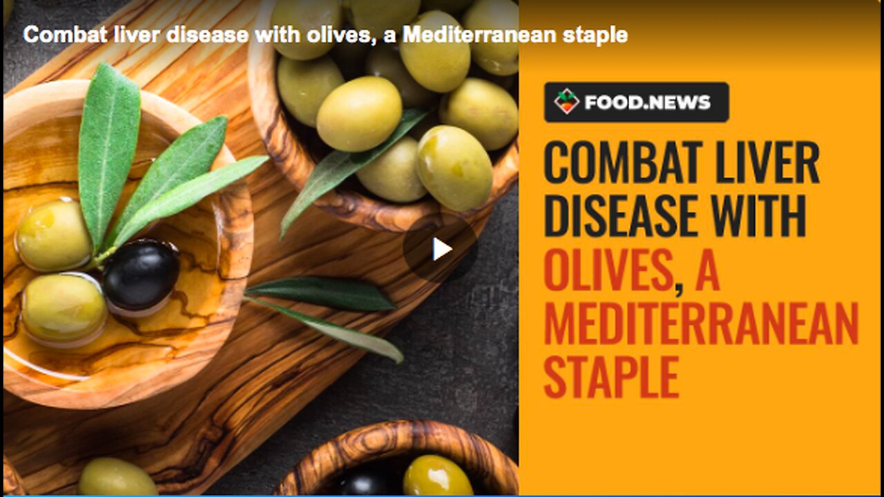 How olives can help protect against liver disease