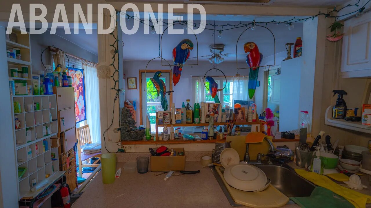 Abandoned Czech Doctor And Actress's 2000s Time capsule Home Every Little Thing Left Behind