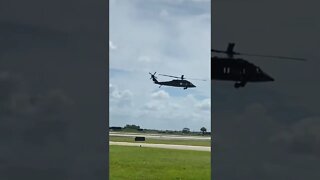 UH-60 BlackHawk doing touch and goes