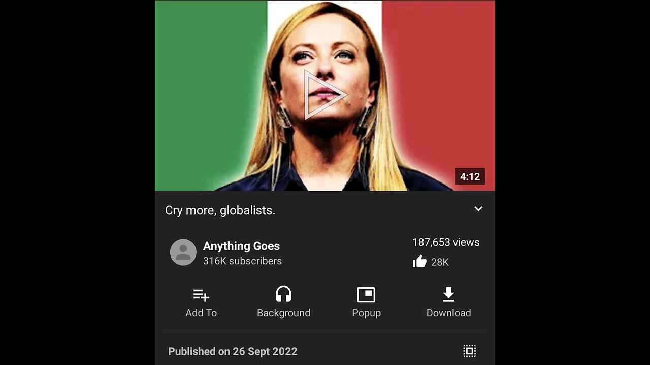 A fool gets fooled | Paul Joseph Watson conned by Giorgia Meloni (7/10/23)