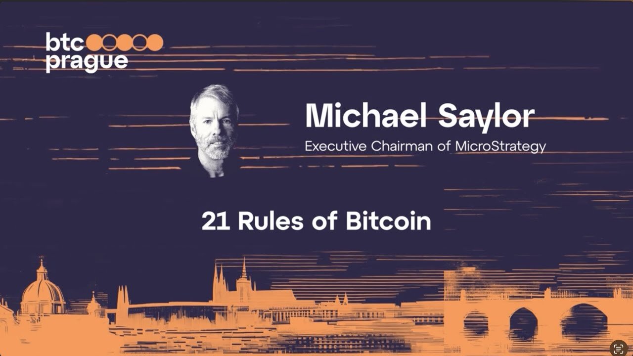 Michael Saylor — 21 Rules of Bitcoin (BTC Prague 2024 Keynote) 🪙