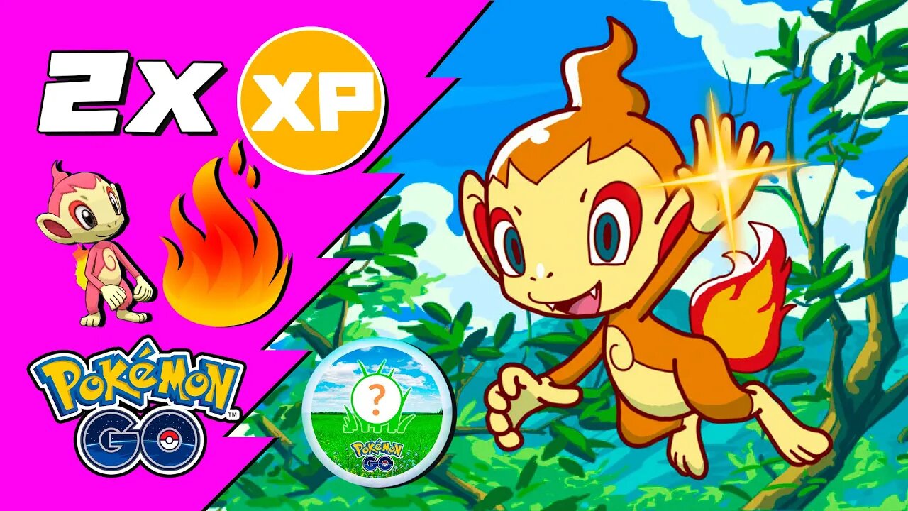 CHIMCHAR SHINY! Hora do Holofote! SPOTILIGHT! Dobro DE XP ao CAPTURAR Pokémon