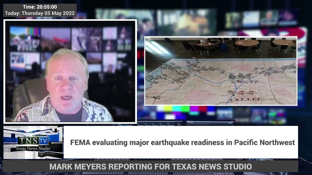 ITS COMING: FEMA evaluating major earthquake readiness in Pacific Northwest