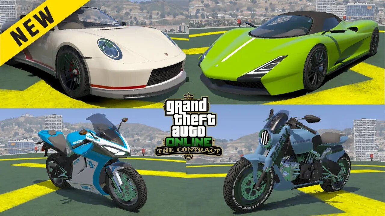 Unreleased Cars In The Contract DLC (GTA Online)