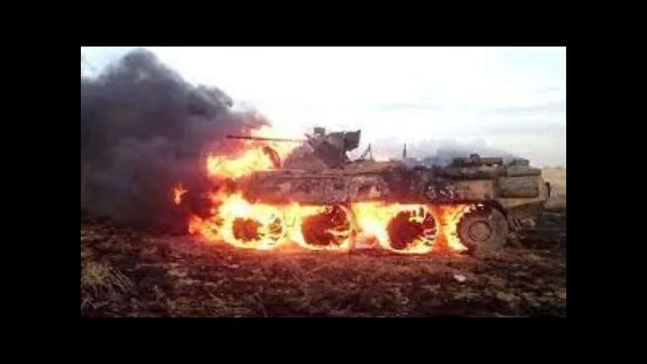 🇺🇦GraphicWar18+🔥Ukraine Precision Strikes Blasts Russian Military BTR-60 in Brovary Ukraine #Shorts