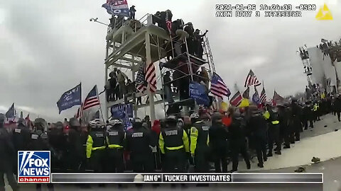 Tucker: This video tells a different story of Jan 6