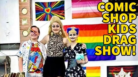 GROOM ROOM: DRAG SHOW For CHILDREN At Denver Comic Book Store!