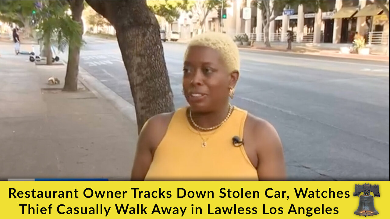 Restaurant Owner Tracks Down Stolen Car, Watches Thief Casually Walk Away in Lawless Los Angeles