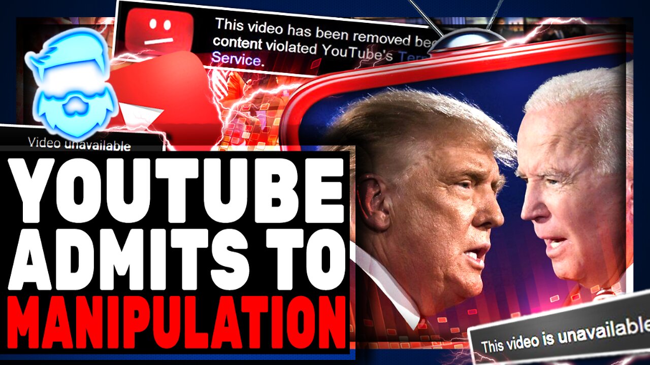 Youtube Admits Were ALL Being Played! New Censorship Rules & INSANE New Report!