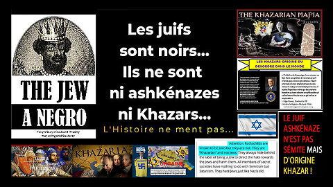Les vrais juifs sont noirs comme des palestiniens...