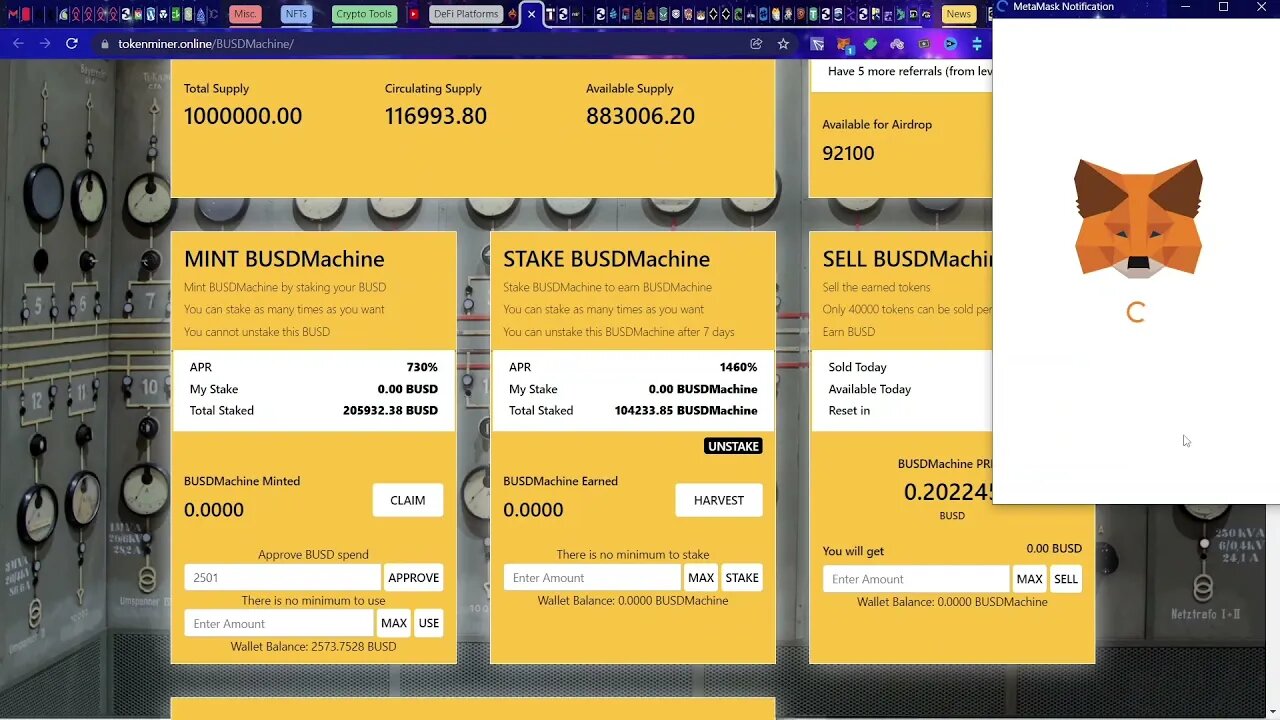 MAKIN’ $4K+ “DAILY”.. BUT IT’S TIME TO ADD ANOTHA ONE☝🏽| “BUSD MACHINE” - 4% DAILY ON A STAIRCASE!