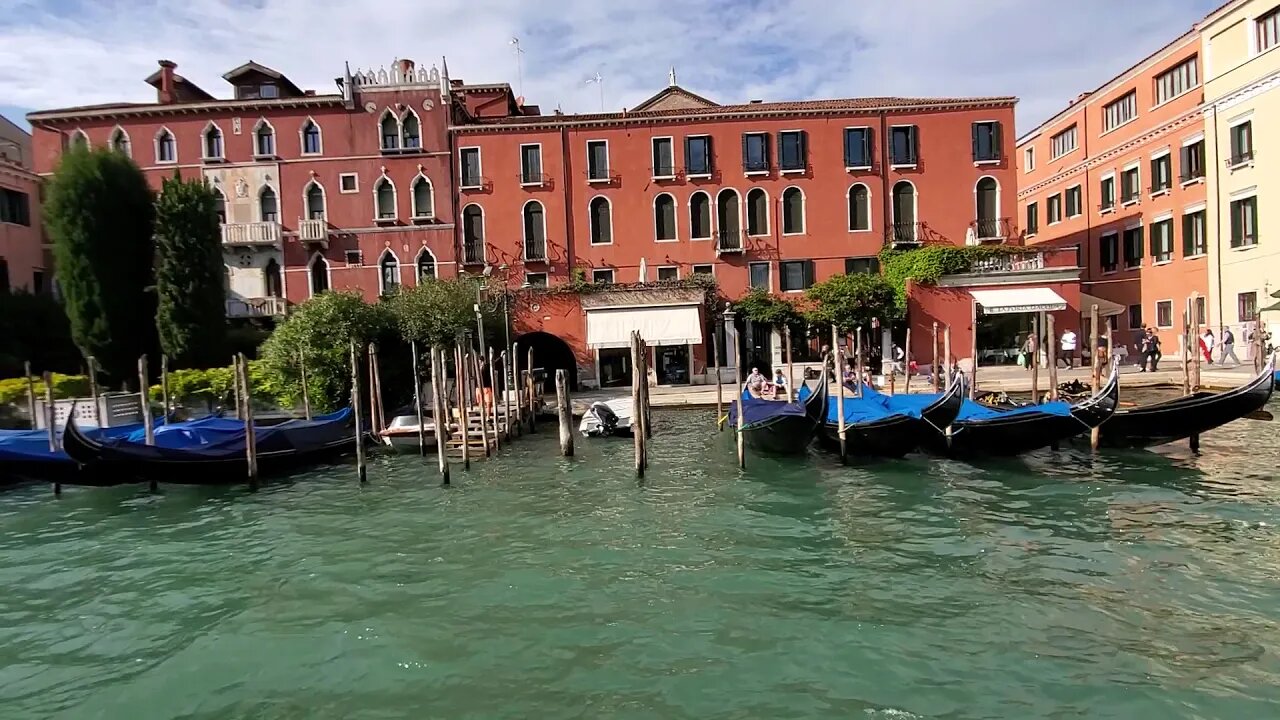 Venezia Italy III sailing by the Realto