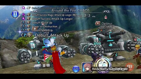 Around the Fire character story campaign pt 3 / Final Fantasy: Dissidia Opera Omnia