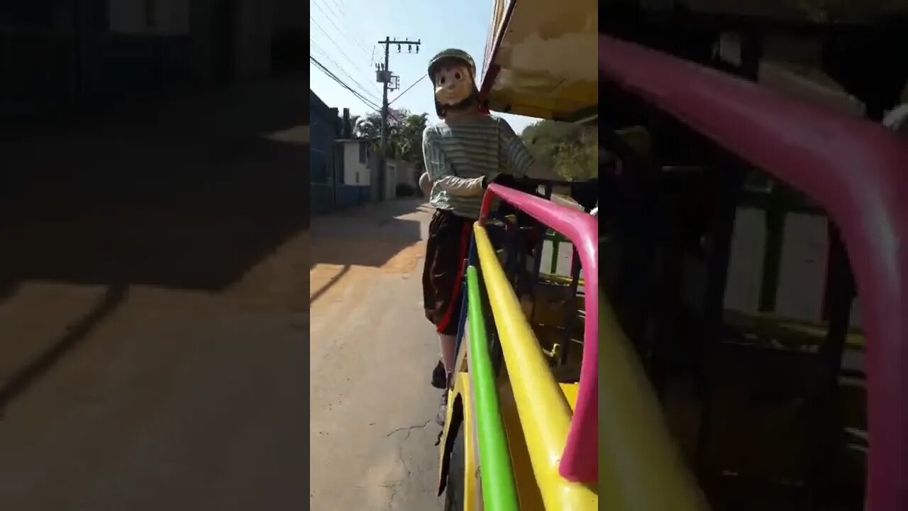 SENSACIONAL, CHAVES E CHIQUINHA DANÇANDO NA CARRETA DA ALEGRIA POP STAR, LIKE 82