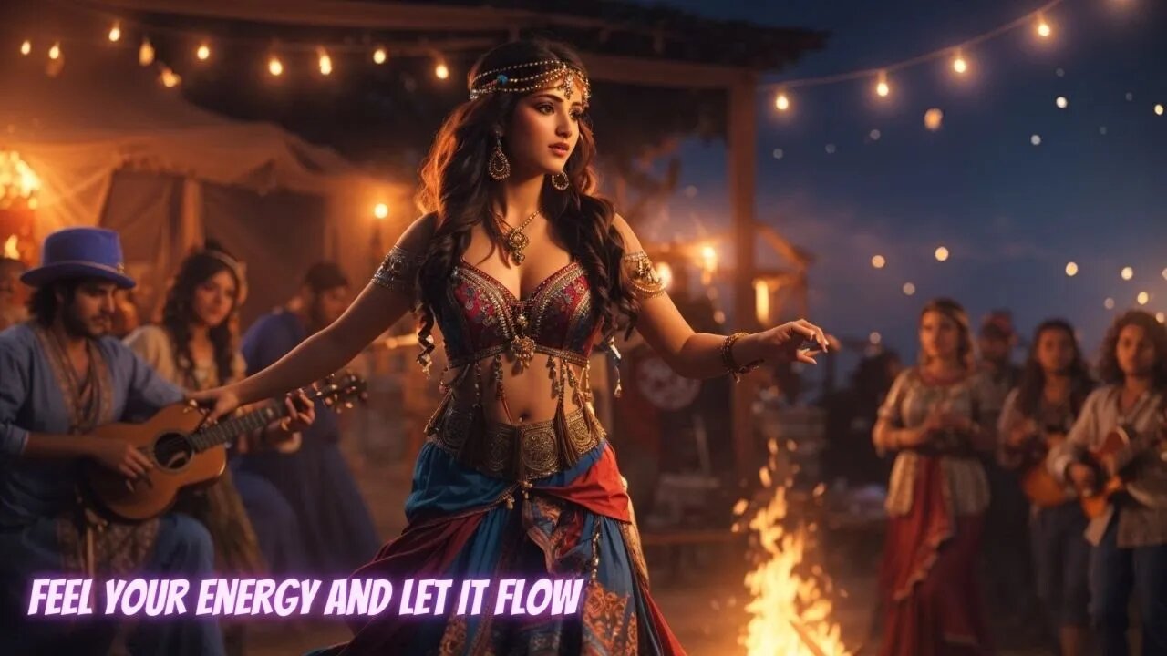Gypsy Music with Violin and Gypsy Guitar - Feel your Energy and Let it Flow #gipsy