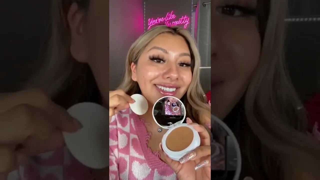#shorts New ELF camo powder foundation #shorts #elf #camo #powderfoundation #foundationtutorial #new