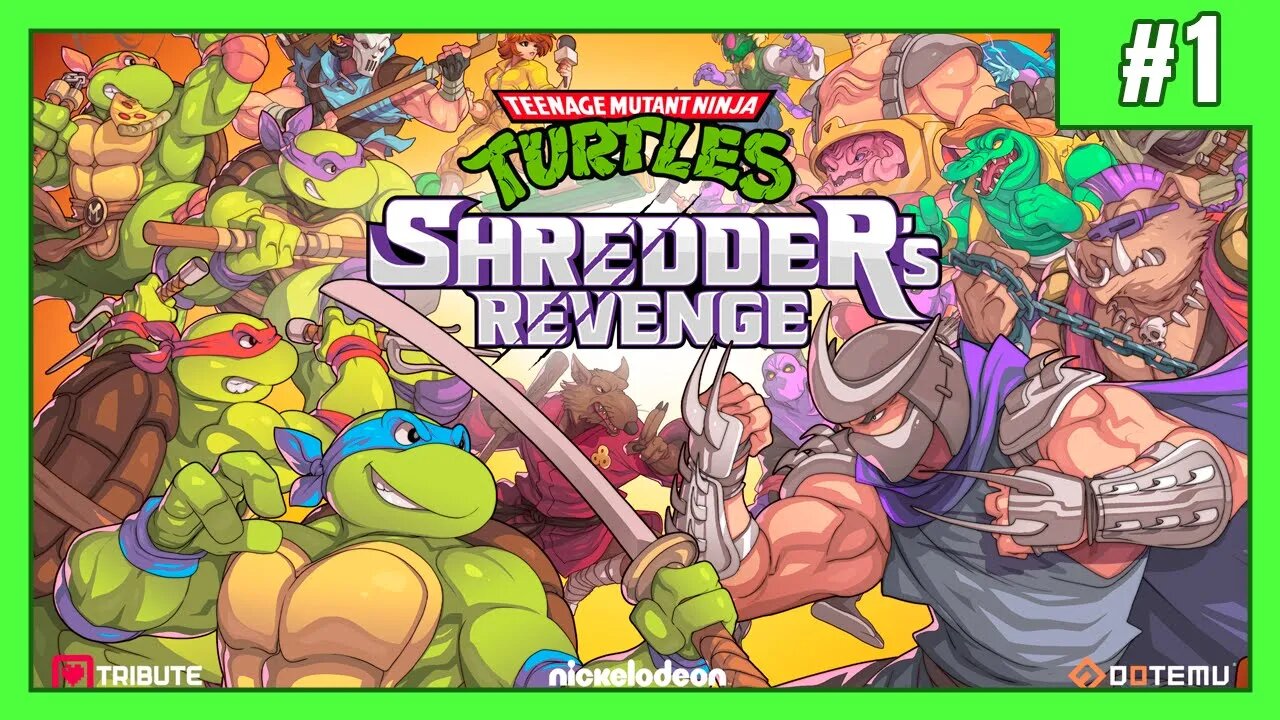 #1 - LANÇOU! MELHOR JOGO PRA JOGAR COM AMIGOS - TEENAGE MUTANT NINJA TURTLES SHREDDER'S REVENGE