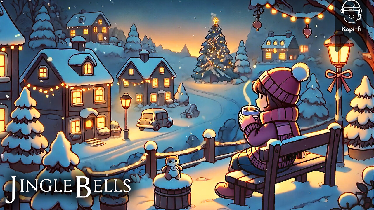 Jingle Bells- Christmas Lofi Beats To Sleep, Relax, Chill, Study To