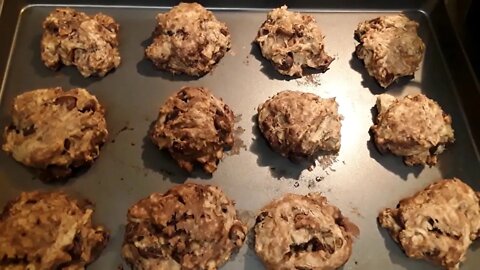 HOW TO MAKE VEGAN SUGARFREE CHOCOLATE CHIP COOKIES =D