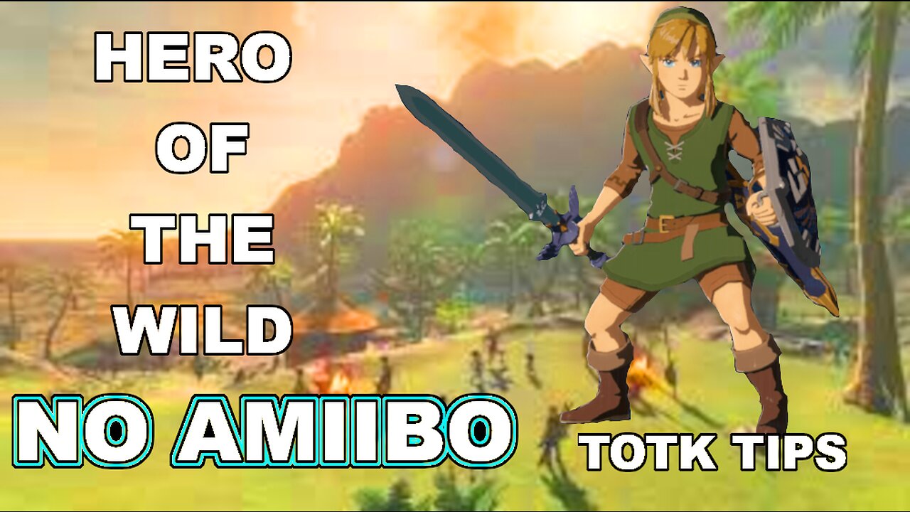 How to get Hero of the Wild set. *NO AMIIBO* Zelda Tears of the Kingdom.