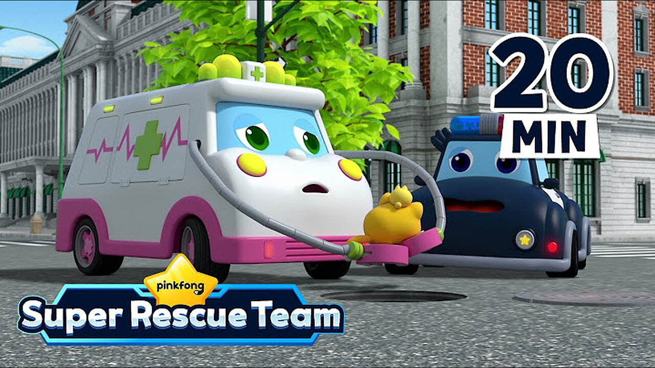 Wee-woo! Super-Duper Ambulance🚑 | Fun Car Cartoon for Kids