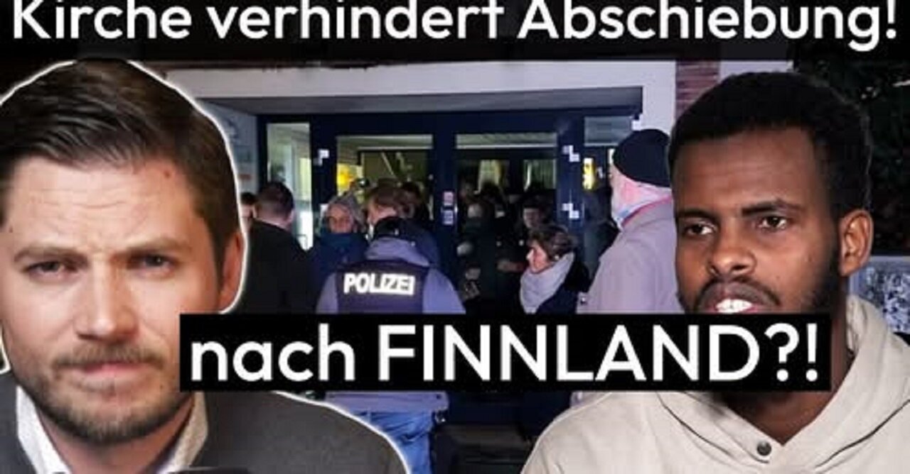 Somalier wird NICHT abgeschoben | Kirche und Linksextreme verhindern Abschiebung!