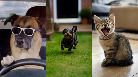 best funniest animal videos 2023 😂 funny cats and dogs 😹🐶