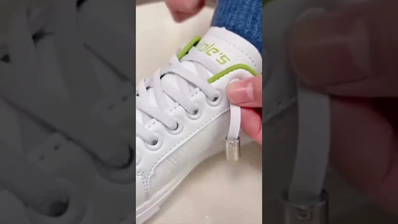 Never tie your shoes again with these magnetic shoelaces!