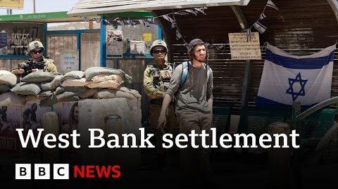 US 'troubled' by Israeli settlement expansion plans in West Bank - BBC News