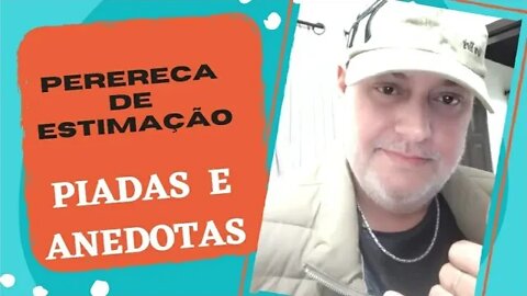 PIADAS E ANEDOTAS - PERERECA DE ESTIMAÇÃO - #shorts