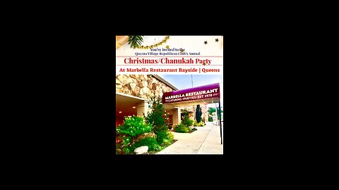 Queens Village Republican Club's Annual Christmas/Chanukah Party 2024