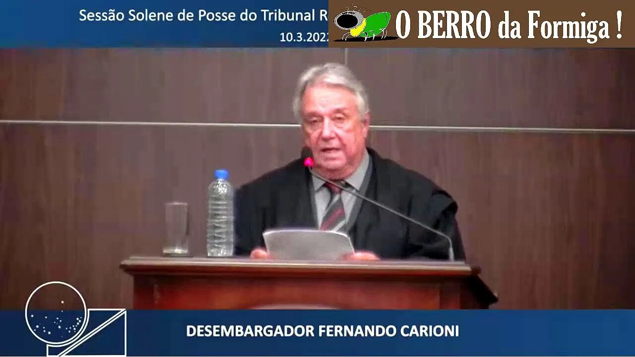 Desembargador fala a verdade sobre STF e Voto Impresso ao deixar a presidĂȘncia do TRE SC