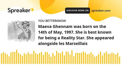 Maeva Ghennam was born on the 14th of May, 1997. She is best known for being a Reality Star. She app