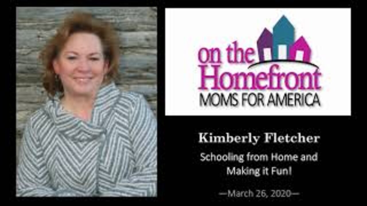 Kimberly Fletcher-- Schooling from Home and Enjoying It!