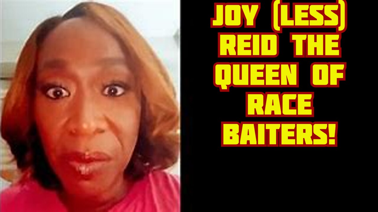 Joy Reid Insane Rant About Slave-Catchers and White Citizenship
