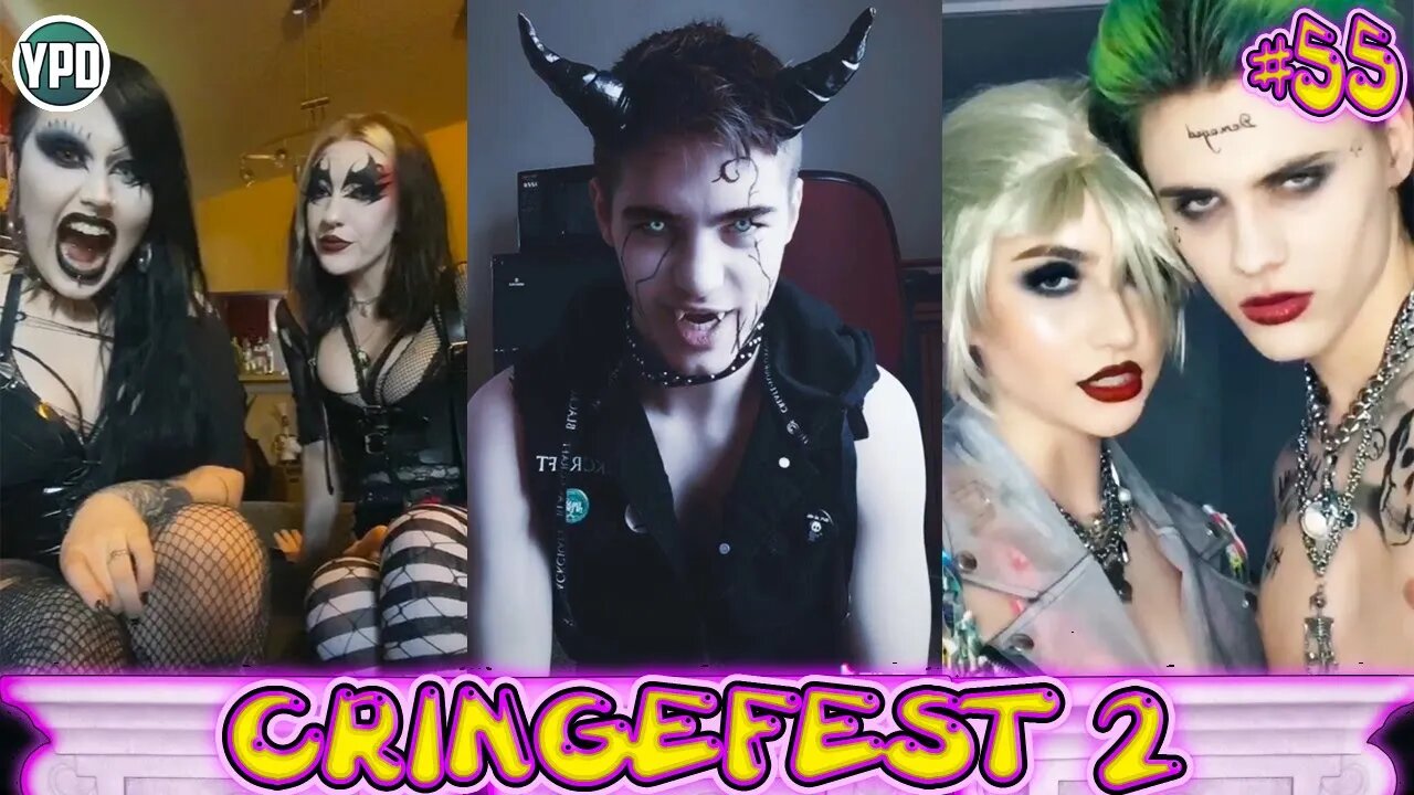 Tik Toks Goths Share in the Darkness | Tik Tok Cringefest S2 E55 #Cringe